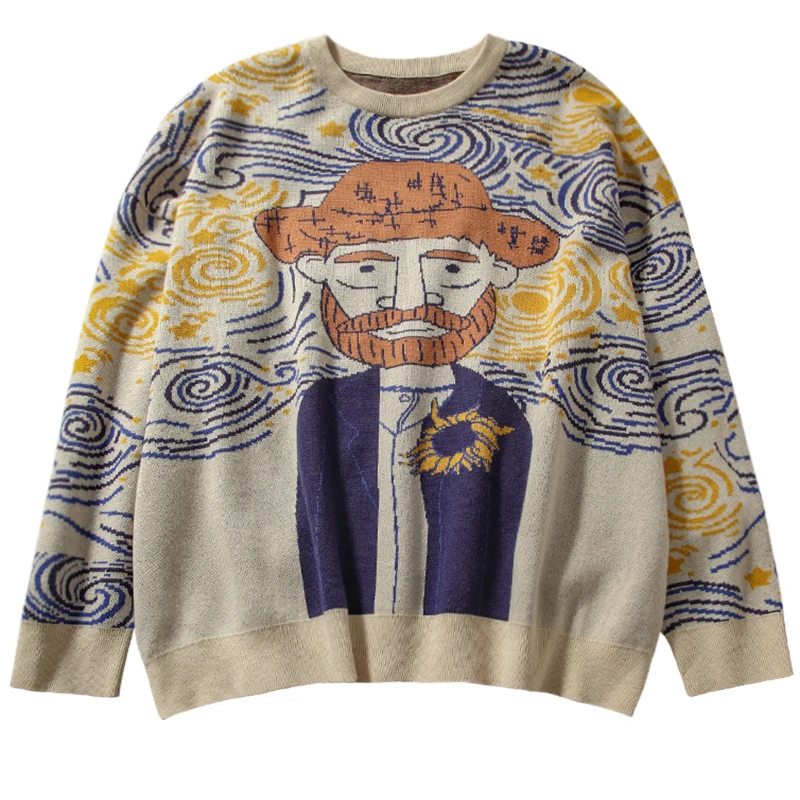 2021 Harajuku Cartoon Women Sweaters Vintage O Neck Long Sleeve Female Pullovers Autumn New Chic Streetwear Fashion Sweater
2021 Harajuku Cartoon Women Sweaters Vintage O Neck Long Sleeve Female Pullovers Autumn New Chic Streetwear Fashion Sweater