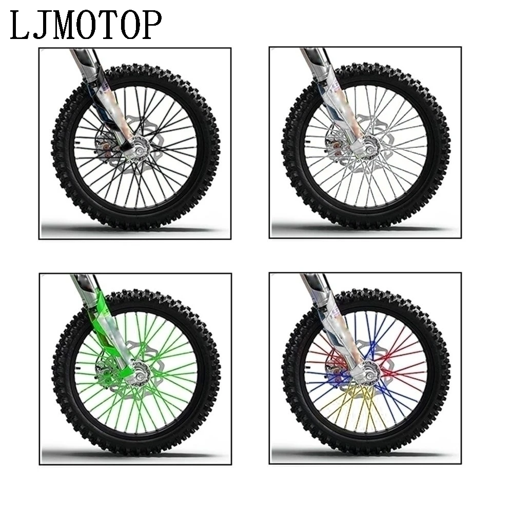 72pcs Motorcycle Dirt Bike Enduro Wheel Rim Spokes Skins Off Road Shrouds Covers Universal Decor for Suzuki Yamaha KTM Honda
72pcs Motorcycle Dirt Bike Enduro Wheel Rim Spokes Skins Off Road Shrouds Covers Universal Decor for Suzuki Yamaha KTM Honda