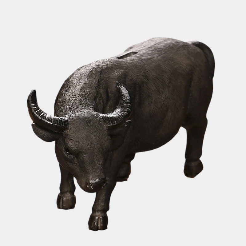 Water buffalo sculpture Statue Modern Resin Artistic Piggy Bank Desktop Home Decorations Accessories Saving Box Birthday Gifts
Water buffalo sculpture Statue Modern Resin Artistic Piggy Bank Desktop Home Decorations Accessories Saving Box Birthday Gifts