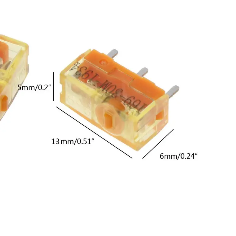 2Pcs/pack TTC Dustproof Gold Mouse Micro Switch Micro Button Gold Contactor 30 Million Click lifetime Repair Parts
2Pcs/pack TTC Dustproof Gold Mouse Micro Switch Micro Button Gold Contactor 30 Million Click lifetime Repair Parts
