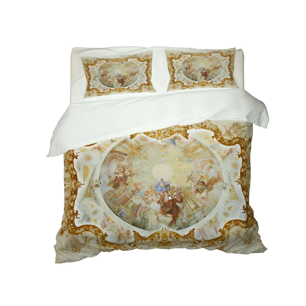 Famous European paintings HD Digital Print Bedding Sets Duvet Cover+ Pillowcase 2/3pcs Single/King/Queen bed set US/AU/EU size
Famous European paintings HD Digital Print Bedding Sets Duvet Cover+ Pillowcase 2/3pcs Single/King/Queen bed set US/AU/EU size