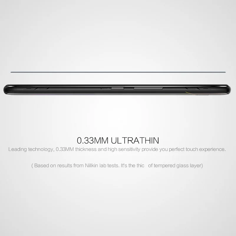 Для asus Rog Phone 2 стеклянный протектор экрана полное покрытие Nillkin CP + Pro 9H 0 33 мм 2.5D rog