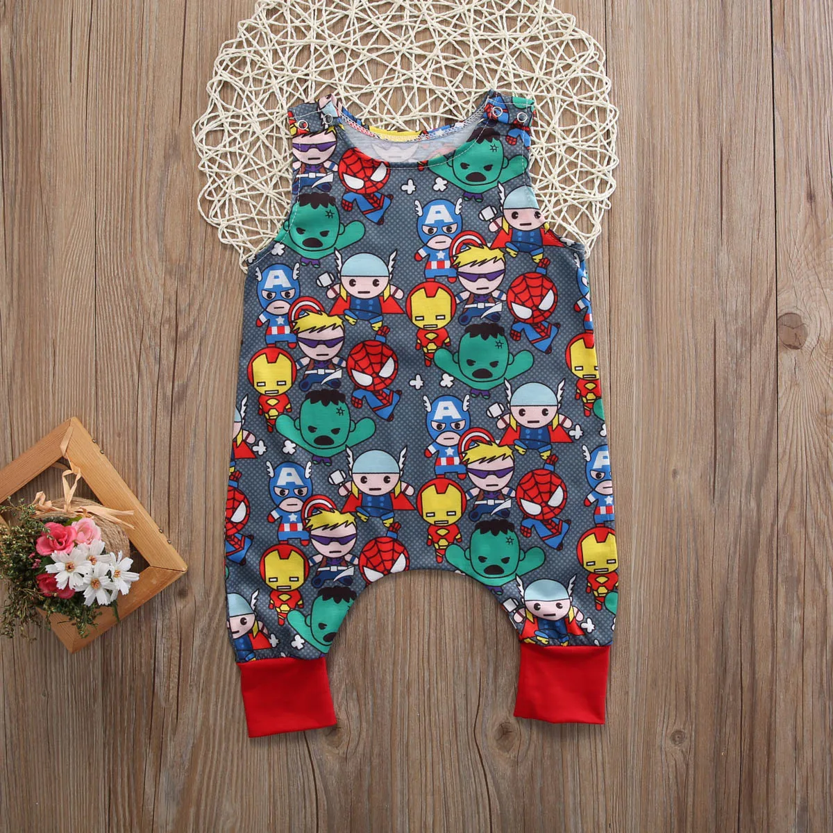 Summer Newborn Baby Boy Romper Bodysuit Jumpsuit Heros Pattern Clothes Outfits NEW
Summer Newborn Baby Boy Romper Bodysuit Jumpsuit Heros Pattern Clothes Outfits NEW