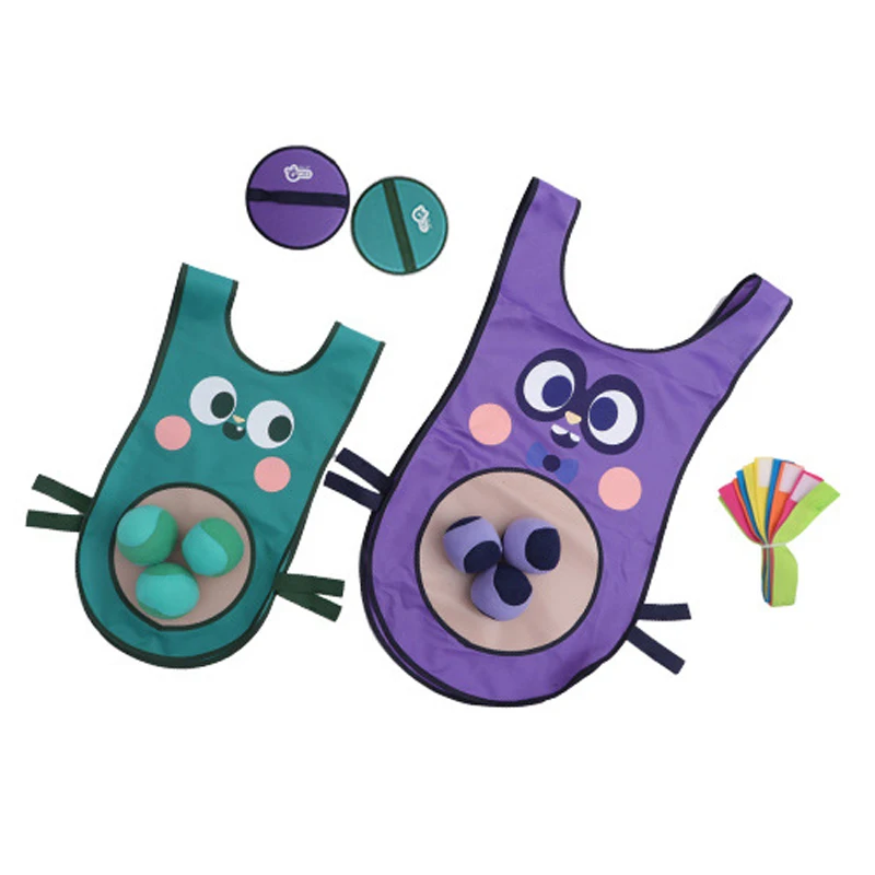 Kids Outdoor Sticky Ball Clothes Vest Sport Dodge Balls toy Parent-child Team Interactive Sticky Target Throwing Game Props Toys
Kids Outdoor Sticky Ball Clothes Vest Sport Dodge Balls toy Parent-child Team Interactive Sticky Target Throwing Game Props Toys