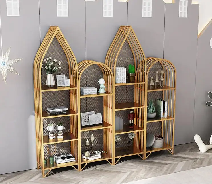 Nordic wrought iron shelf floor children's room bookshelf online celebrity cosmetics storage display shelf decoration rack 
Nordic wrought iron shelf floor children's room bookshelf online celebrity cosmetics storage display shelf decoration rack