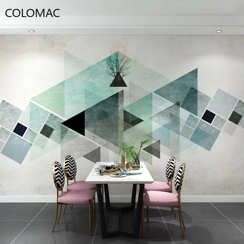 Colomac Custom Nordic Geometric Living Room Decor Background Wallpaper Film Mural Vinyl Paper for Bedroom Wall Dropshipping
Colomac Custom Nordic Geometric Living Room Decor Background Wallpaper Film Mural Vinyl Paper for Bedroom Wall Dropshipping