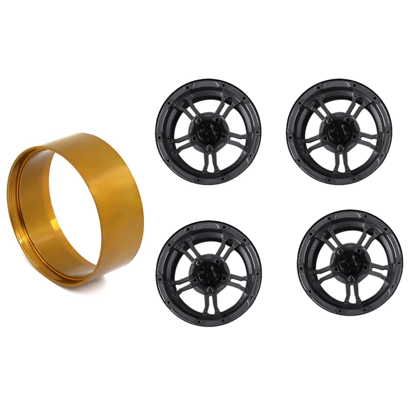 171G/Pcs 1.9 5-Spokes Wheel Rim Hub With 1PCS 1.9 Inch Wheel Rim Wheel Hub Ring For 1/10 RC Crawler Axial SCX10
171G/Pcs 1.9 5-Spokes Wheel Rim Hub With 1PCS 1.9 Inch Wheel Rim Wheel Hub Ring For 1/10 RC Crawler Axial SCX10