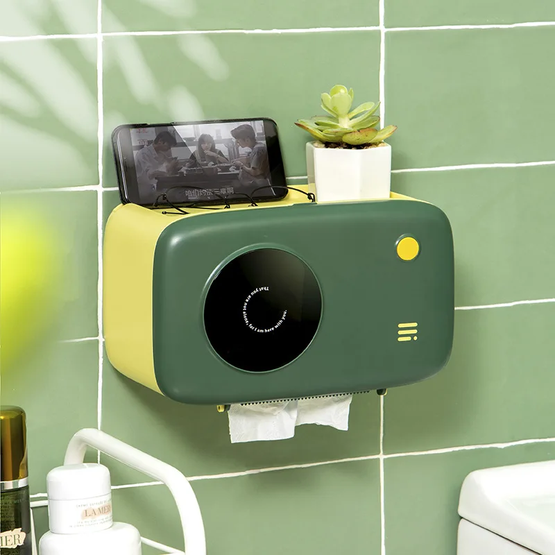Multifunctional Creative Tissue Box Bathroom Toilet Shelf Hole Free Wall Mount Hanging Holder Storage Box Sundries Organizer
Multifunctional Creative Tissue Box Bathroom Toilet Shelf Hole Free Wall Mount Hanging Holder Storage Box Sundries Organizer