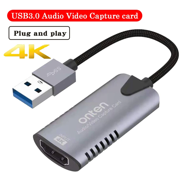 USB-карта аудиозахвата, 4K/60 Гц, HDMI-совместима с USB 1080P, USB 3.0, экранная запись, запись в реальном времени, блок захватывает зарядку PD
USB-карта аудиозахвата, 4K/60 Гц, HDMI-совместима с USB 1080P, USB 3.0, экранная запись, запись в реальном времени, блок захватывает зарядку PD
