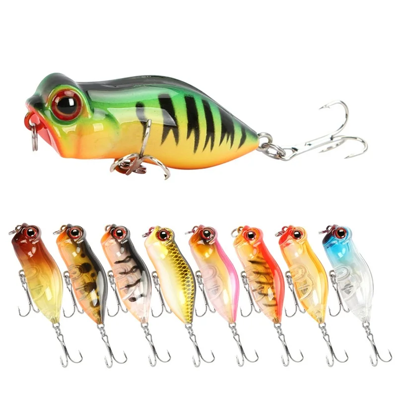 Big Mouth Insect Floating Popper Lures Artificial Wobblers Hard Bait Fishing Accessories Water Surface Shallow Blackfish Perch
Big Mouth Insect Floating Popper Lures Artificial Wobblers Hard Bait Fishing Accessories Water Surface Shallow Blackfish Perch