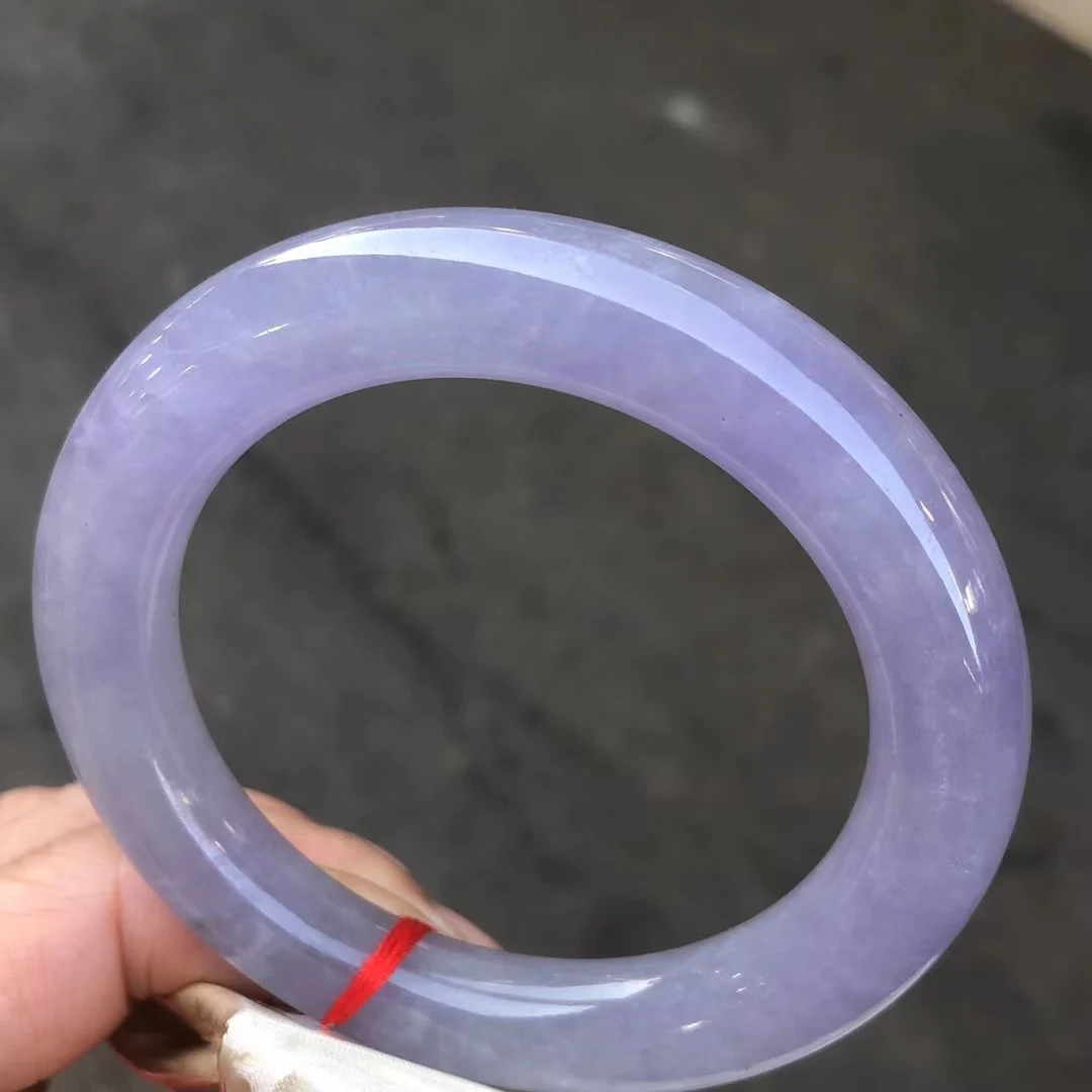 Natural Myanmar jadeite bangle round bar real jadeite bangle natural purple jade stone for woman temperament bracelets 59mm 42
Natural Myanmar jadeite bangle round bar real jadeite bangle natural purple jade stone for woman temperament bracelets 59mm 42