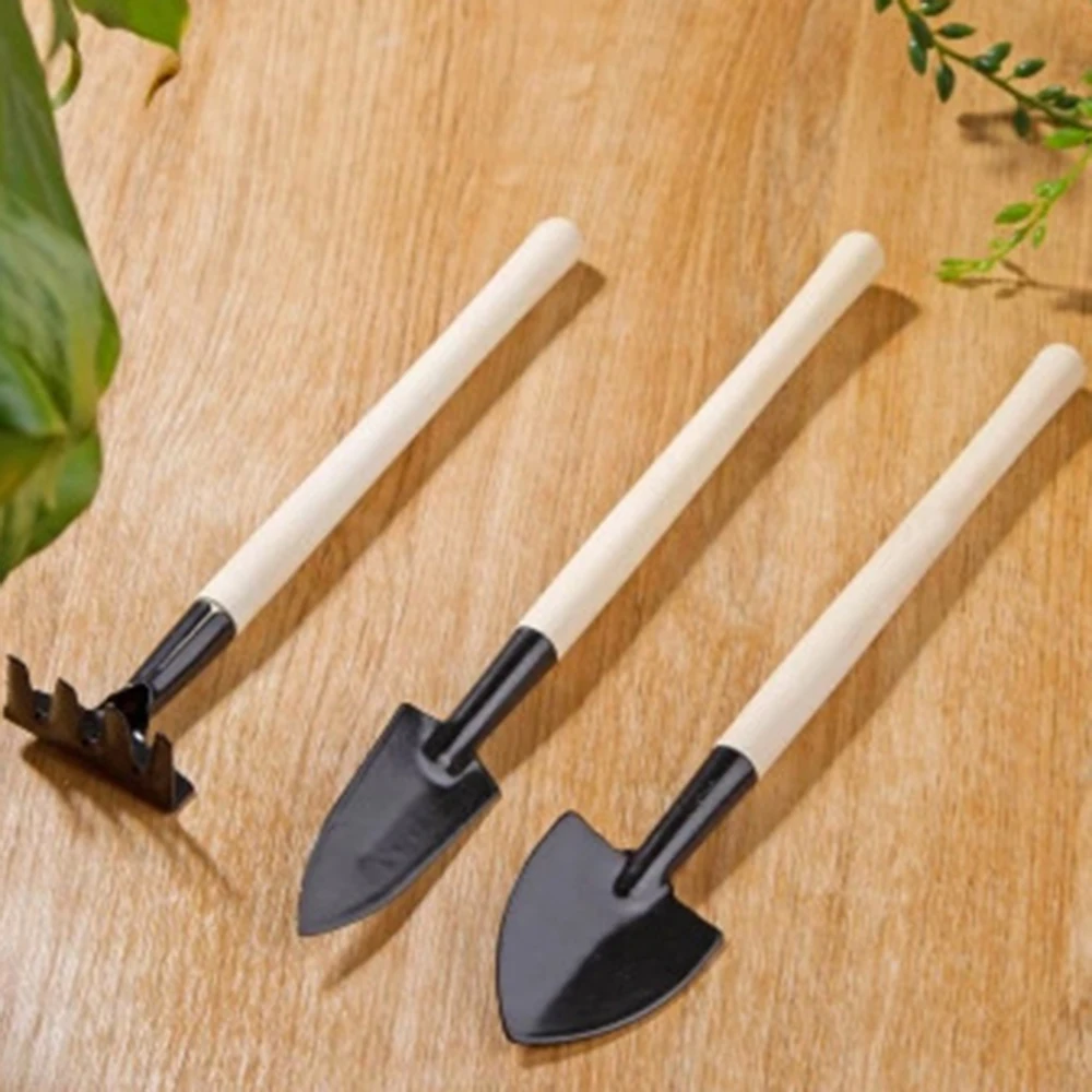 3pcs/set Mini Garden Tools Plant Shovel Rake Spade Wood Handle Metal Head Kids Brand New And High Quality For Home Diy Tools
3pcs/set Mini Garden Tools Plant Shovel Rake Spade Wood Handle Metal Head Kids Brand New And High Quality For Home Diy Tools