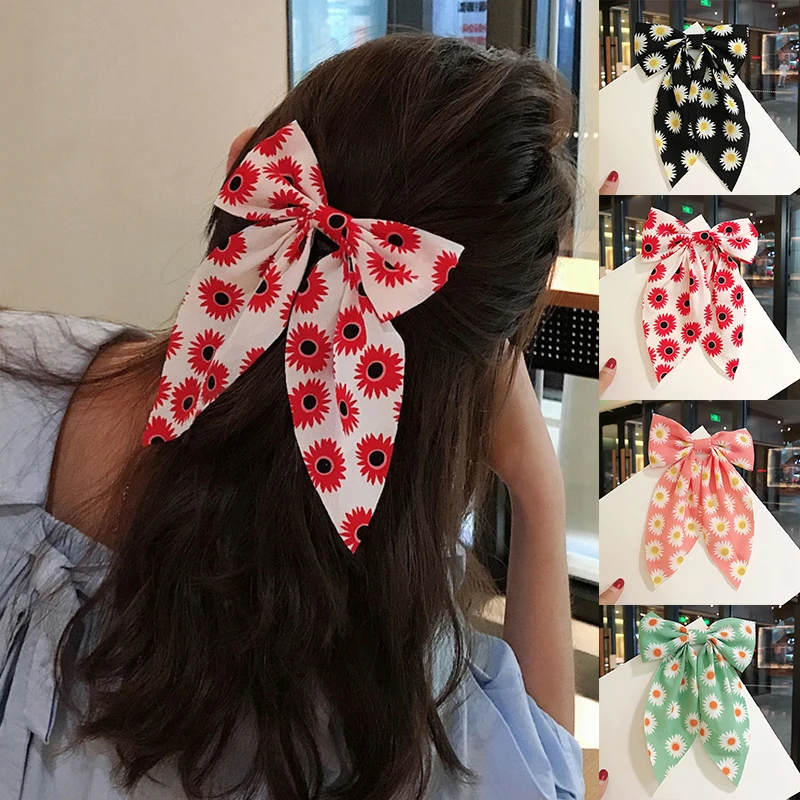 Korean Style Chiffon Bow Knotted Polka Dot Hairpin Cute Bow Hair Clip Barrettes Women Girls Sweet Hair Accessoriesr Headwear
Korean Style Chiffon Bow Knotted Polka Dot Hairpin Cute Bow Hair Clip Barrettes Women Girls Sweet Hair Accessoriesr Headwear