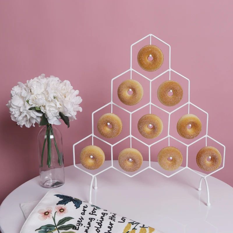 Donut Wall Holds Metal Donuts Display Stand Bread Dessert Rack Party Decoration Cake Doughnuts Donut Stands Baking Cake Tools
Donut Wall Holds Metal Donuts Display Stand Bread Dessert Rack Party Decoration Cake Doughnuts Donut Stands Baking Cake Tools