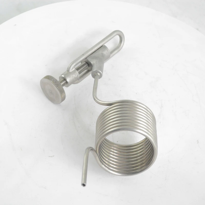 Stainless Steel 1.5"TC Cock Type Sample Valve Sampling Coil Defoamer 55mm Coil 3mm ID X 4mm Conical Beer Accessories Fermenter
Stainless Steel 1.5"TC Cock Type Sample Valve Sampling Coil Defoamer 55mm Coil 3mm ID X 4mm Conical Beer Accessories Fermenter