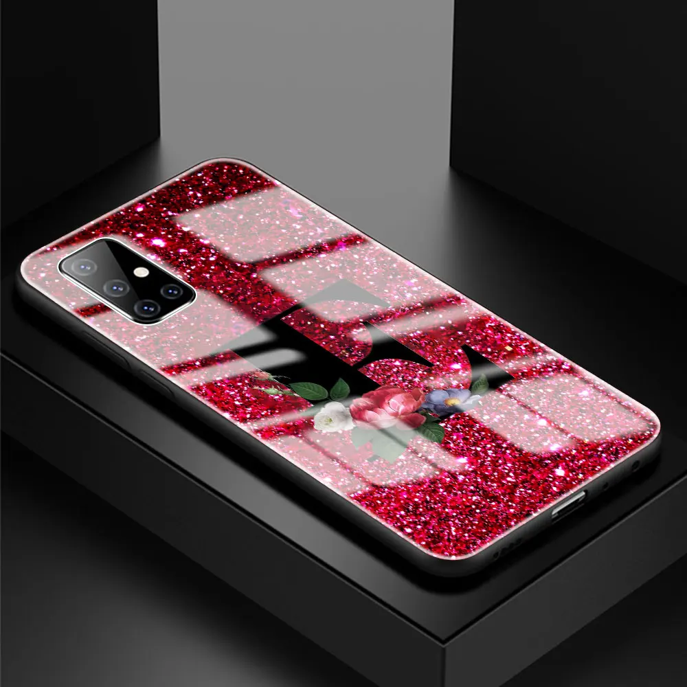 Glass Case for Samsung Galaxy A51 A50 A71 A70 A31 A30 A21s A91 A10 A40 Tempered Capa Phone Cover Retro Red Letter Sac
Glass Case for Samsung Galaxy A51 A50 A71 A70 A31 A30 A21s A91 A10 A40 Tempered Capa Phone Cover Retro Red Letter Sac