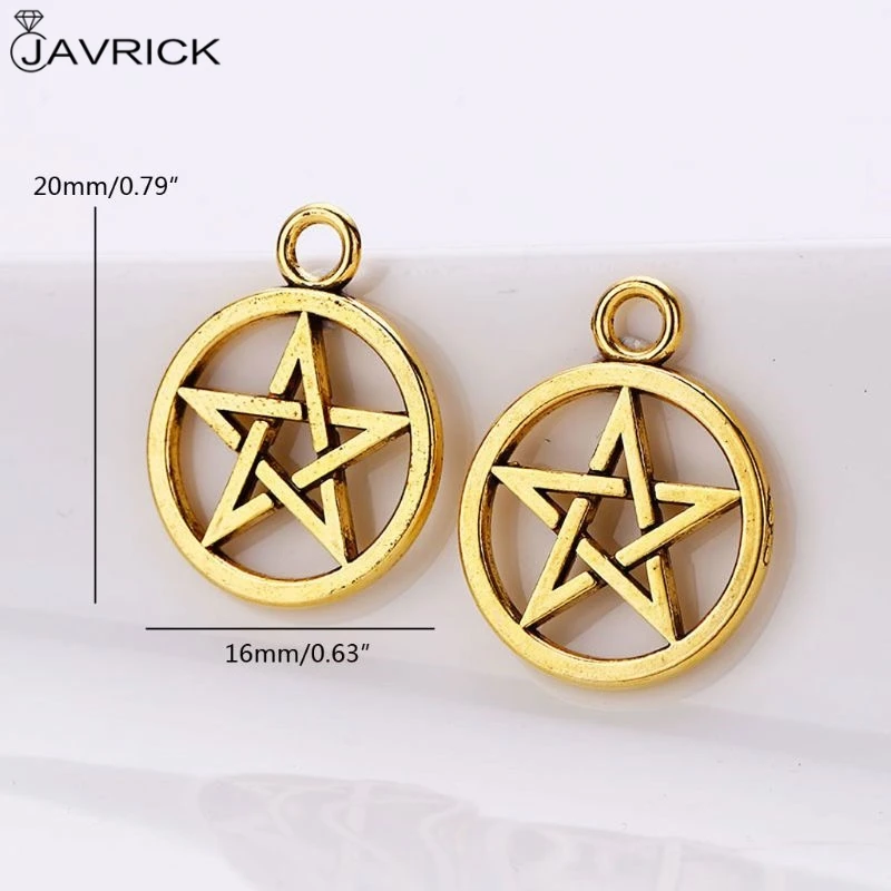 30Pcs/Set Mixed Pentacle Hexagram Star Protection Lucky Charm Pendant Jewelry Making Accessories
30Pcs/Set Mixed Pentacle Hexagram Star Protection Lucky Charm Pendant Jewelry Making Accessories