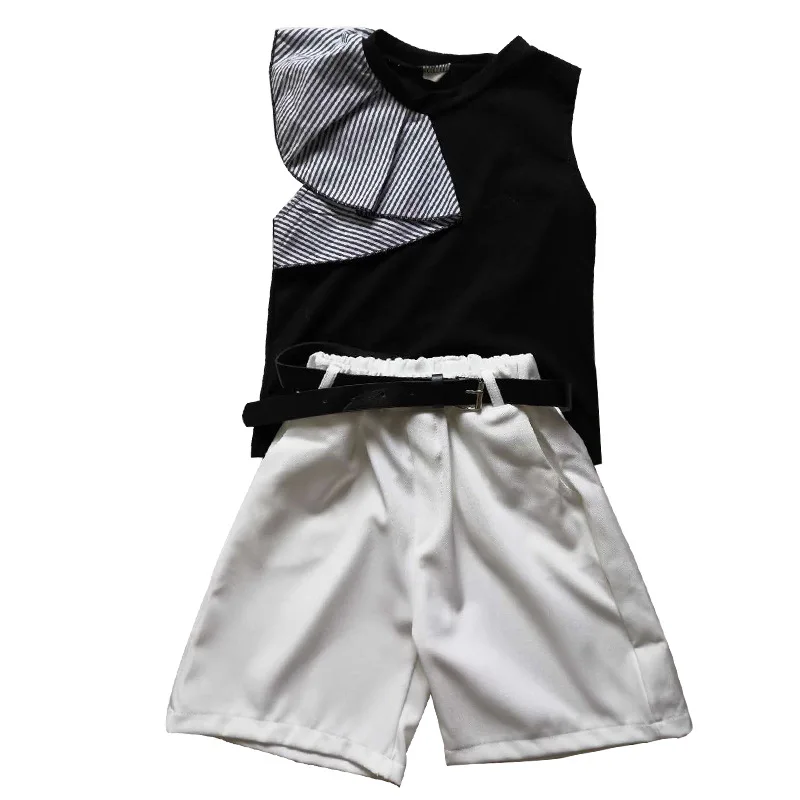 Childrens girls clothing set 2021 girls summer suit net red irregular top+shorts +belt 3pcs kids girls clothes sets
Childrens girls clothing set 2021 girls summer suit net red irregular top+shorts +belt 3pcs kids girls clothes sets