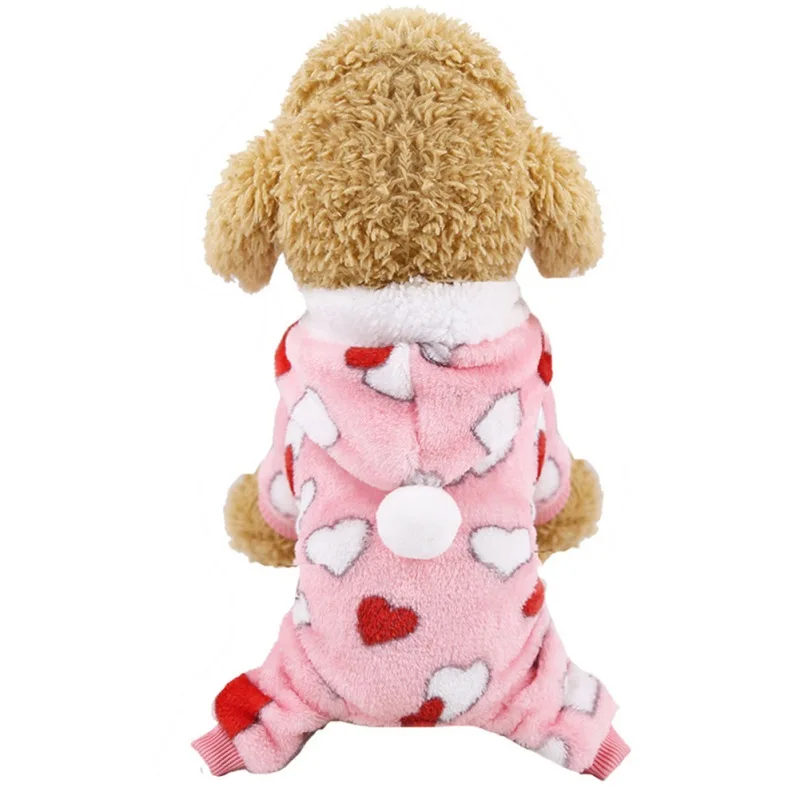 Soft Flannel Pet Clothes Teddy Small Dog Cartoon Jumpsuit Suit Autumn winter Warm Plush Rompers For Puppy Yorkshire Cat Clothes
Soft Flannel Pet Clothes Teddy Small Dog Cartoon Jumpsuit Suit Autumn winter Warm Plush Rompers For Puppy Yorkshire Cat Clothes