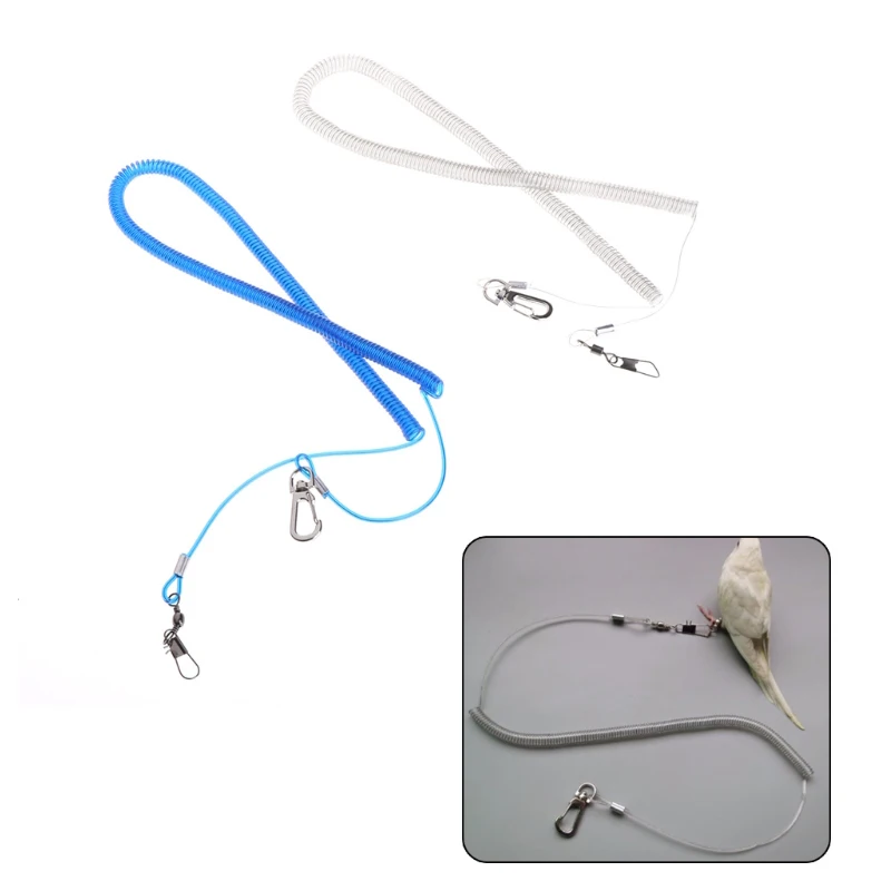 Parrot Rope Pet Bird Flying Elastic Leash TPU Anti Bite Bird Outdoor Parrot Bird Training Flight Tools Bird Supplies
Parrot Rope Pet Bird Flying Elastic Leash TPU Anti Bite Bird Outdoor Parrot Bird Training Flight Tools Bird Supplies