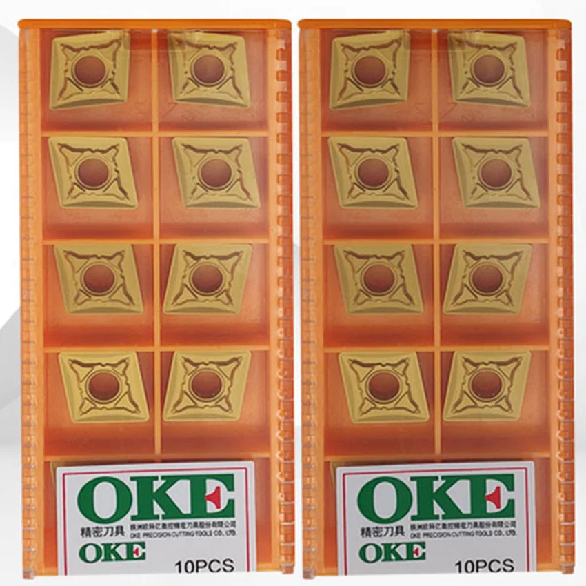 OKE CNMG120408-OPR OC2025/CNMG120412-OPR OC2025/CNMG120408-OPR OC2125/CNMG120412-OPR OC2125 CNC carbide inserts 10PCS/BOX
OKE CNMG120408-OPR OC2025/CNMG120412-OPR OC2025/CNMG120408-OPR OC2125/CNMG120412-OPR OC2125 CNC carbide inserts 10PCS/BOX