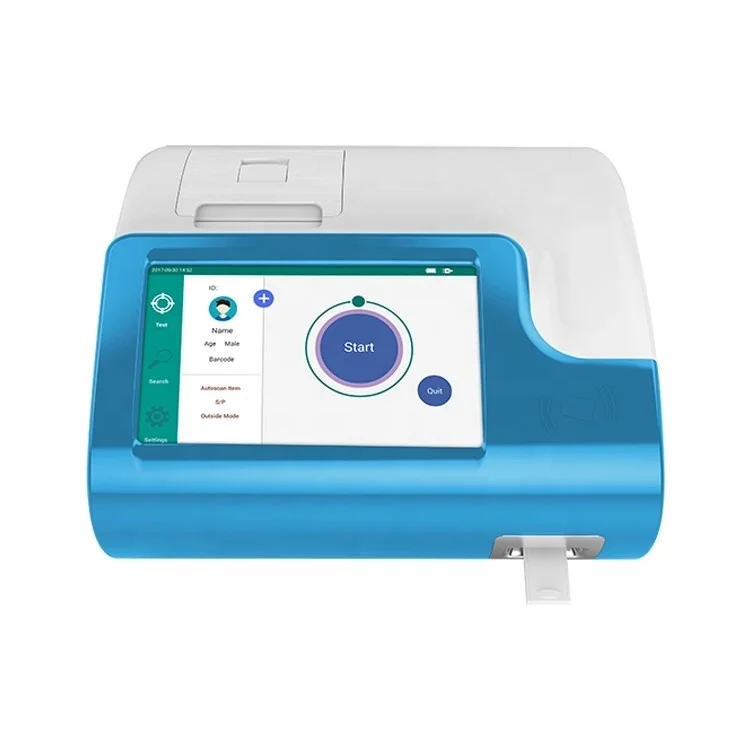 Getein 1100 иммунофлуоресцентный количественный анализатор гемоглобина A1c HbA1c cTnI / HCG D-Dimer T3
Getein 1100 иммунофлуоресцентный количественный анализатор гемоглобина A1c HbA1c cTnI / HCG D-Dimer T3