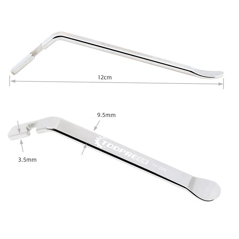 3Pcs Cycling Tire Lever Pry Up Tool Mountain Bicycle Type Metal Pry
3Pcs Cycling Tire Lever Pry Up Tool Mountain Bicycle Type Metal Pry