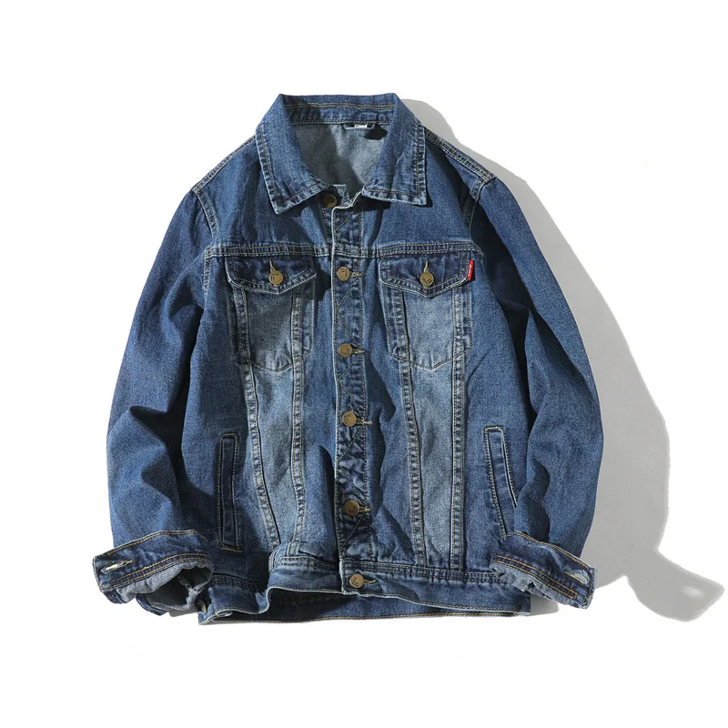 New Spring Autumn Cowboy Shitsuke Jacket Cotton Fashion Relaxation Cardigan Zipper Lapel Trend Jacket Long Sleeve 470380
New Spring Autumn Cowboy Shitsuke Jacket Cotton Fashion Relaxation Cardigan Zipper Lapel Trend Jacket Long Sleeve 470380