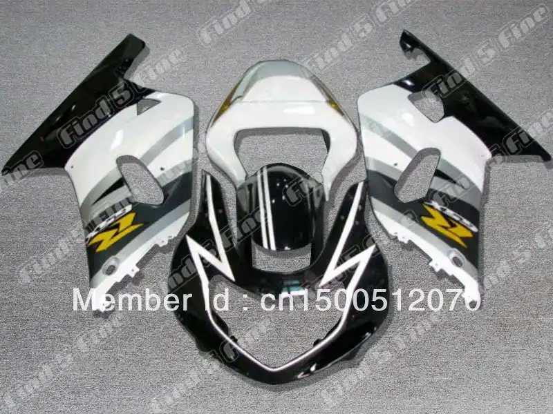 white black silver for SUZUKI GSXR600 GSXR750 01 02 03 GSX-R600 GSX-R750 01-03 GSXR 600 750 2001 2002 2003 2001-2003 fairing
white black silver for SUZUKI GSXR600 GSXR750 01 02 03 GSX-R600 GSX-R750 01-03 GSXR 600 750 2001 2002 2003 2001-2003 fairing