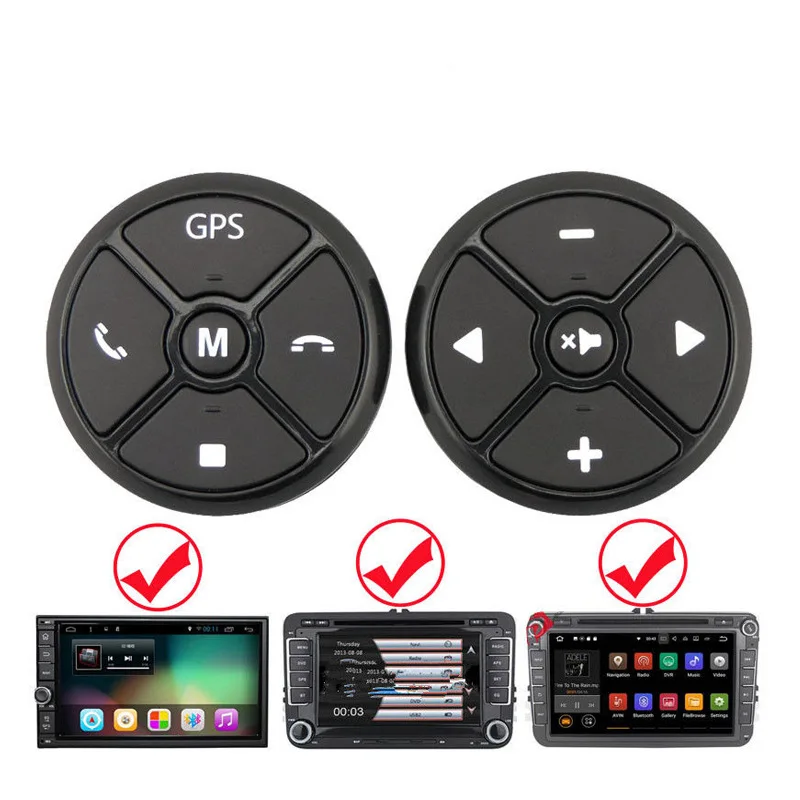 Universal Car Steering Wheel Controller 10Key Music Wireless DVD GPS Navigation Steering Wheel Radio Remote Control Buttons 2020
Universal Car Steering Wheel Controller 10Key Music Wireless DVD GPS Navigation Steering Wheel Radio Remote Control Buttons 2020
