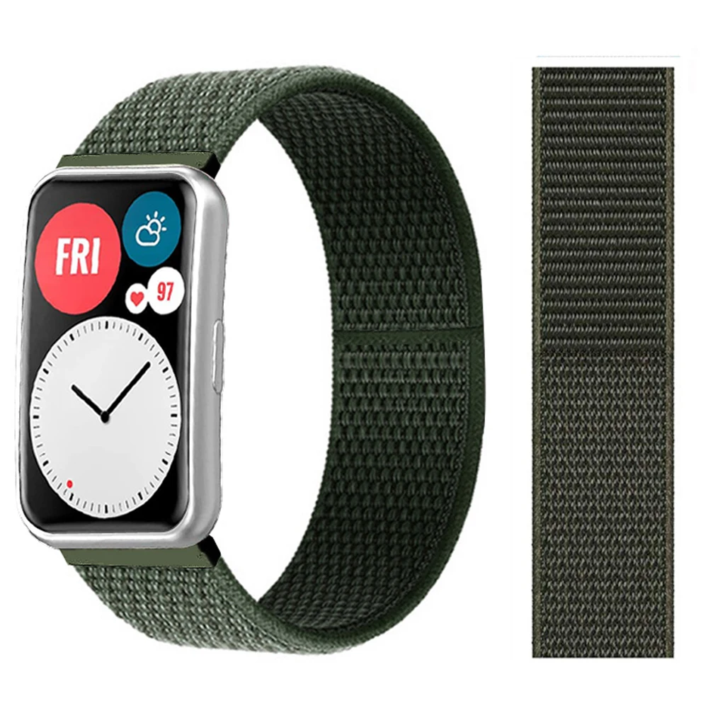 Nylon loop Band For Huawei Watch FIT Strap Smartwatch watchband Accessories Wristband Belt bracelet correa Huawei Watch fit band
Nylon loop Band For Huawei Watch FIT Strap Smartwatch watchband Accessories Wristband Belt bracelet correa Huawei Watch fit band