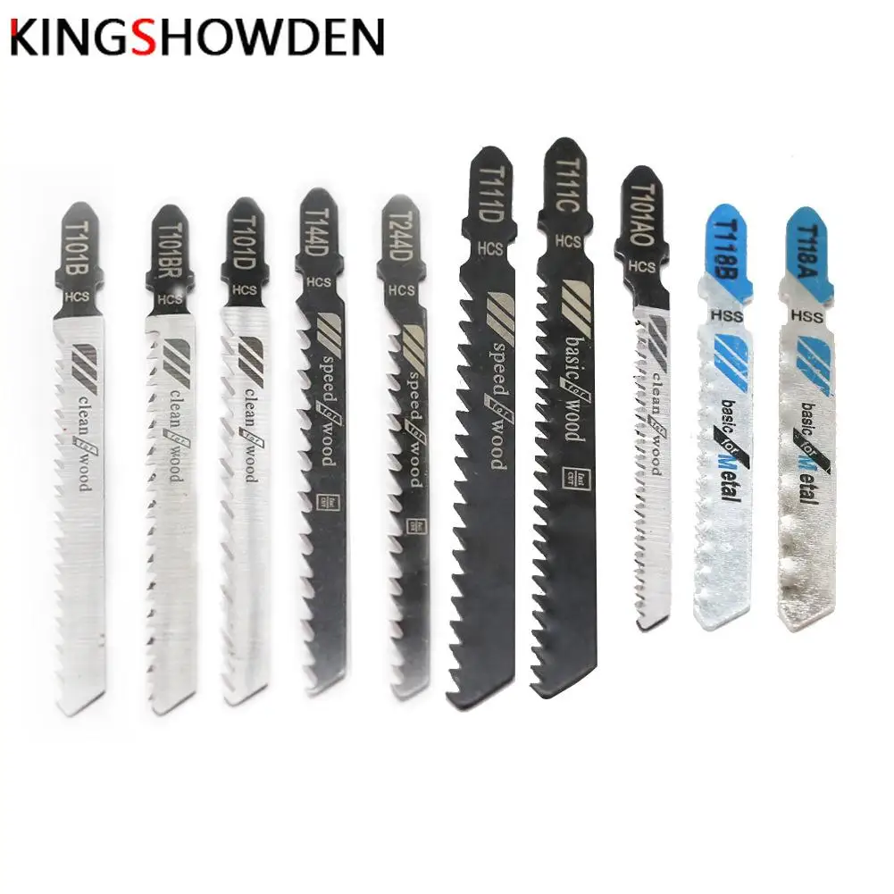 Saw Blades T-Shank Jigsaw Blades Assorted Blades for Wood Plastic Metal Cutting Saw Blades Made with HCS 
Saw Blades T-Shank Jigsaw Blades Assorted Blades for Wood Plastic Metal Cutting Saw Blades Made with HCS