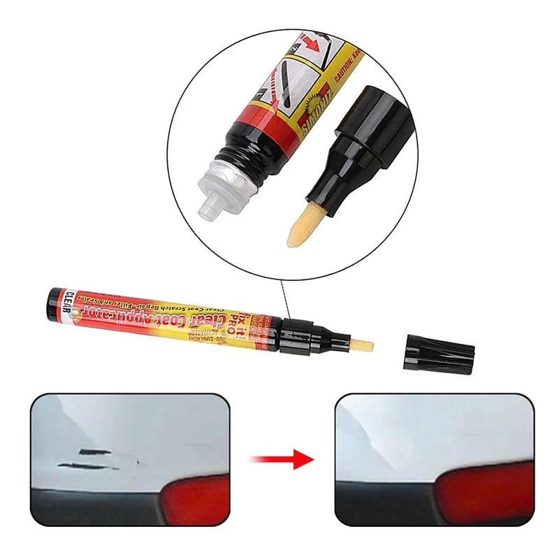 Fix It Pro Mending Car Remover Scratch Repair Paint Pen Clear Coat Applicator With Retail Box Free Shipping | Автомобили и