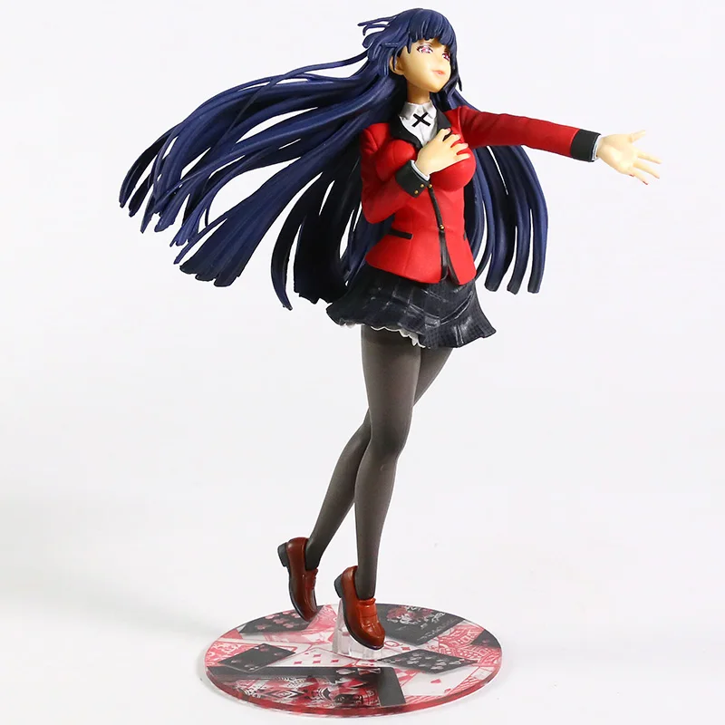 Kakegurui Jabami Yumeko масштаб 1/8 фигурка из ПВХ аниме Коллекционная модель Кукла рождественские подарки 
Kakegurui Jabami Yumeko масштаб 1/8 фигурка из ПВХ аниме Коллекционная модель Кукла рождественские подарки