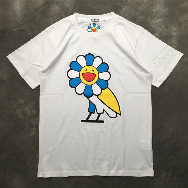 2020 New Men Novelty Smiley sun flower T Shirts T-Shirt Hip Hop Skateboard Street Cotton T-Shirts Tee Top kenye S-XXL #K13
2020 New Men Novelty Smiley sun flower T Shirts T-Shirt Hip Hop Skateboard Street Cotton T-Shirts Tee Top kenye S-XXL #K13