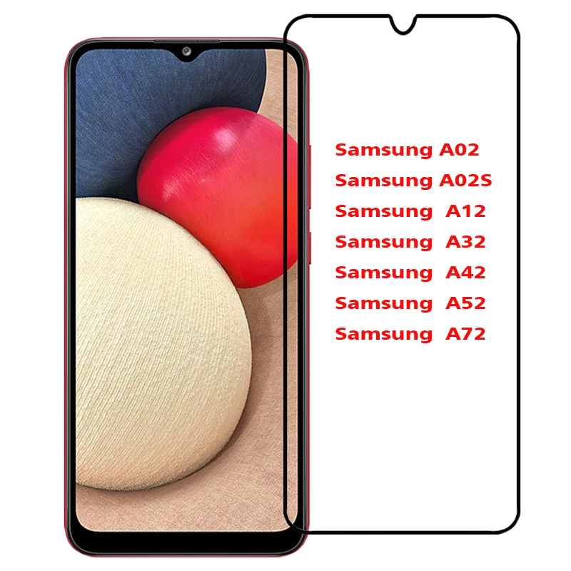 3D полная проклейка для Samsung Galaxy A12S A03S A02 A02S 4G полноэкранная Защитная пленка A12 A32 A42