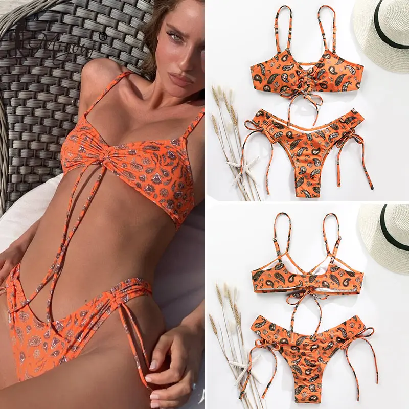 Miyouj 2020 Sexy Bikinis Female Micro Folds Swimwear Women High Cut Bikini Set String Swimming Suit For Women White Swimsuit
Miyouj 2020 Sexy Bikinis Female Micro Folds Swimwear Women High Cut Bikini Set String Swimming Suit For Women White Swimsuit
