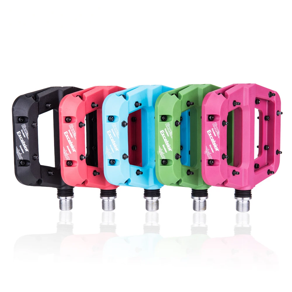 MTB Bike Pedal Nylon 2 Bearing Composite 9/16 Mountain Bike Pedals High-Strength Non-Slip Bicycle Pedals Surface for Road BMX MT
MTB Bike Pedal Nylon 2 Bearing Composite 9/16 Mountain Bike Pedals High-Strength Non-Slip Bicycle Pedals Surface for Road BMX MT