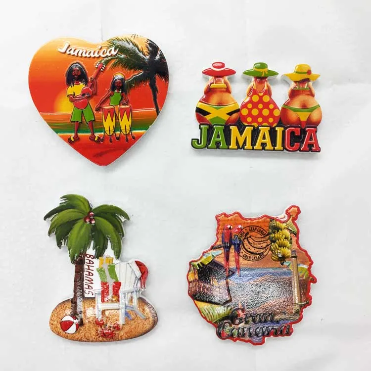 

QIQIPP Jamaica ручной барабан туристический сувенир магнитная наклейка на холодильник креативная Коллекция украшения подарок на руку
