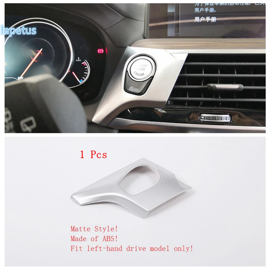 Lapetus Matte Interior Refit Kit For BMW X3 G01 2018 - 2021 Steering Wheel / Air AC Panel / Dashboard / Head Lamps Cover Trim
Lapetus Matte Interior Refit Kit For BMW X3 G01 2018 - 2021 Steering Wheel / Air AC Panel / Dashboard / Head Lamps Cover Trim