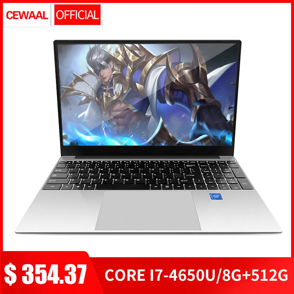 15 6 дюймовый Intel Core i7 4650u четырехъядерный 8G DDR3 ram 128G/256G/512G SSD ноутбук 2 4G/5G WiFI Windows 10 OS
