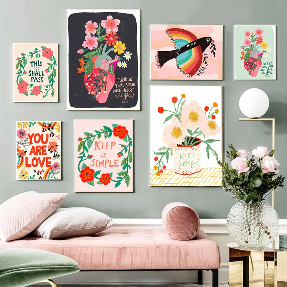 Anatomy Art Medical Canvas Painting Floral Organs Heart Quote Poster Print Inspirational Gifts for Women Picture Modern Decor
Anatomy Art Medical Canvas Painting Floral Organs Heart Quote Poster Print Inspirational Gifts for Women Picture Modern Decor