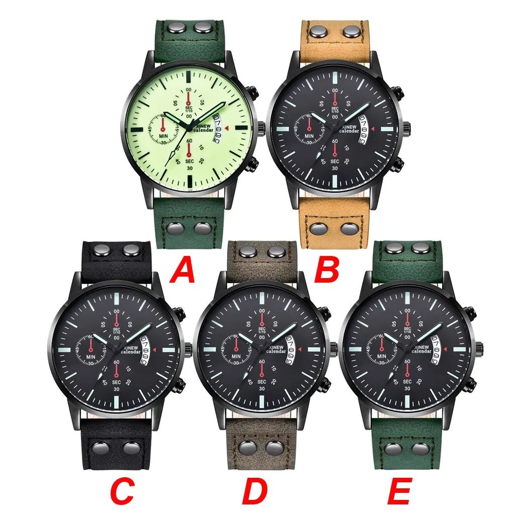 2021 Men Watch Fashion Sport Men Stainless Steel Case Leather Band Quartz Analog Wrist Watch Mature Men Business Watch Top Brand
2021 Men Watch Fashion Sport Men Stainless Steel Case Leather Band Quartz Analog Wrist Watch Mature Men Business Watch Top Brand