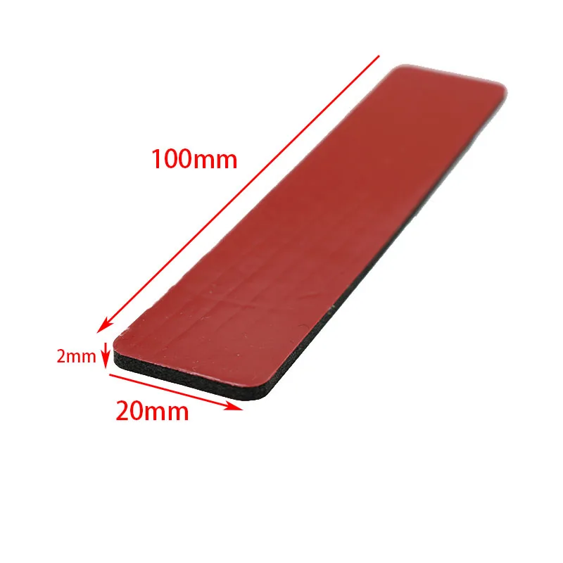 30pcs Office Stationery Red Double-Sided Tape Length 100x20x2 Mm Strong Black Acrylic Foam Adhesive Tapedouble Double-Sided Tape
30pcs Office Stationery Red Double-Sided Tape Length 100x20x2 Mm Strong Black Acrylic Foam Adhesive Tapedouble Double-Sided Tape