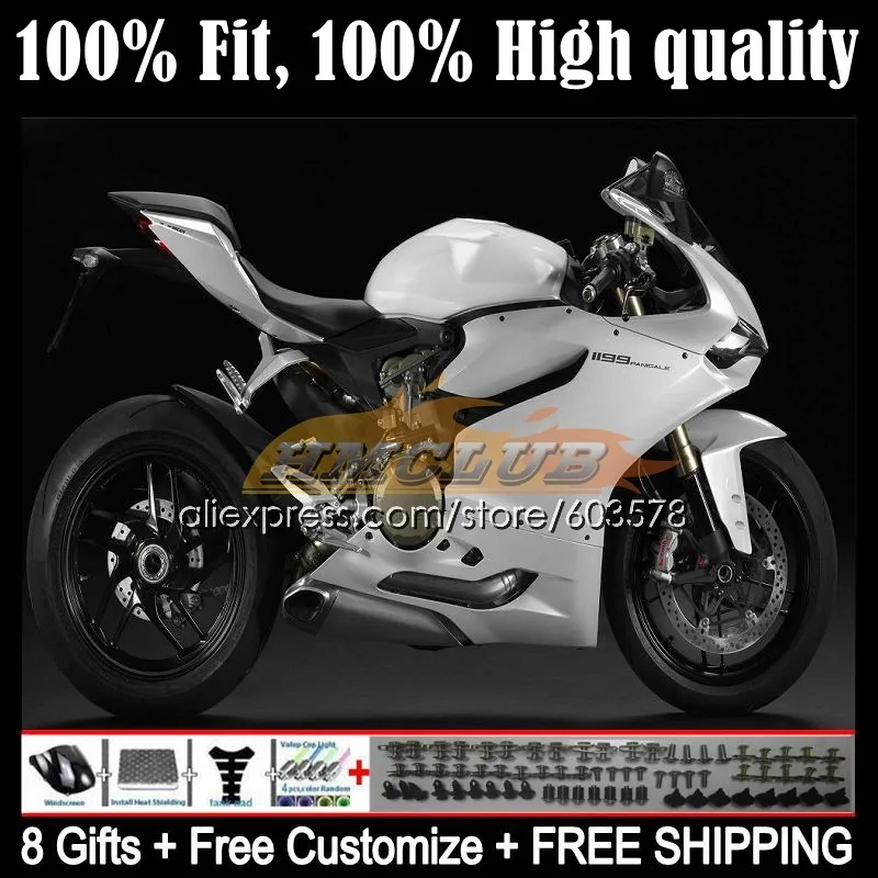 Injection For DUCATI Panigale 899S 1199S 113CL.18 899 1199 S R 12 13 14 15 1199R 2012 2013 2014 2015 2016 Fairings Pearl White
Injection For DUCATI Panigale 899S 1199S 113CL.18 899 1199 S R 12 13 14 15 1199R 2012 2013 2014 2015 2016 Fairings Pearl White
