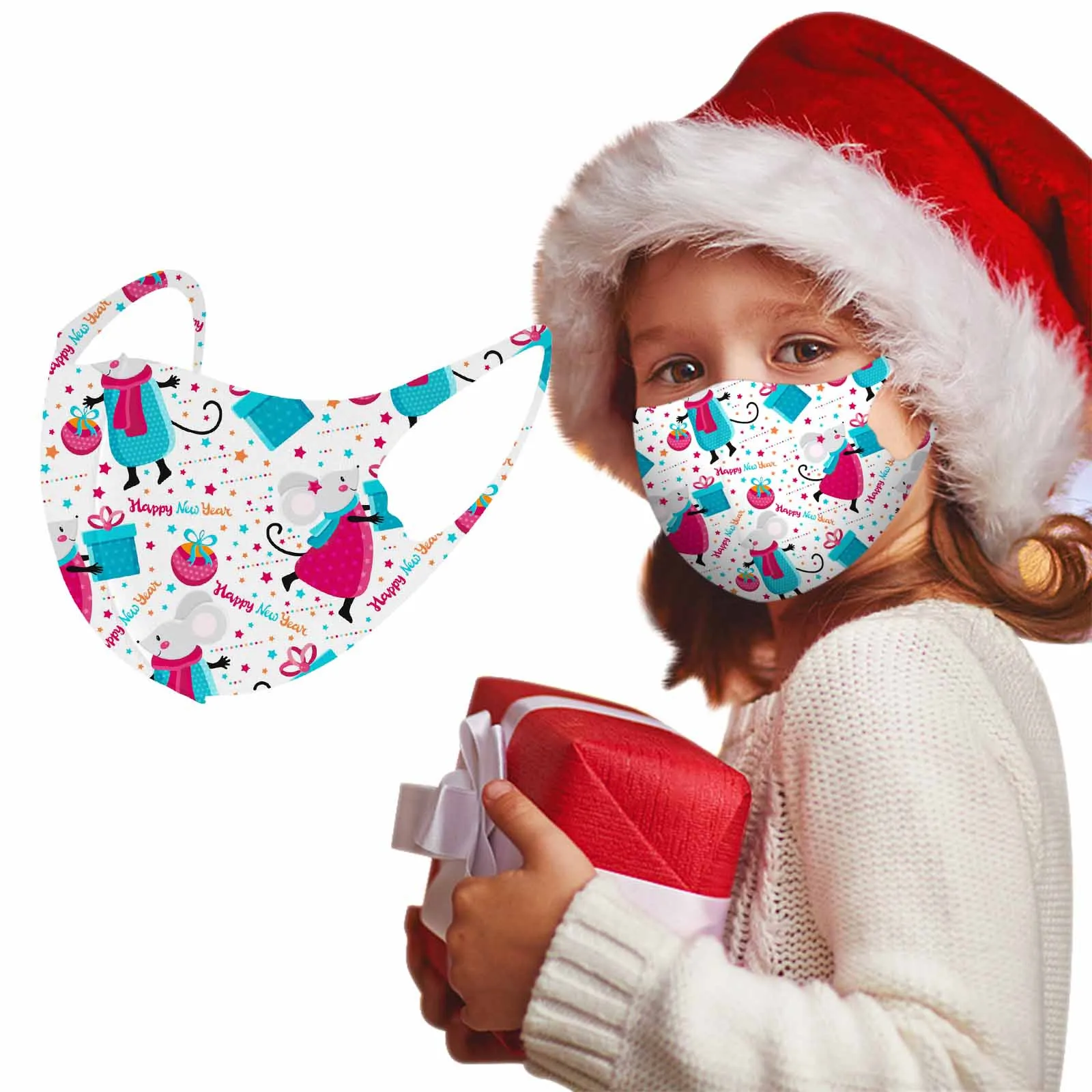 #1pc Children Christmas Print Washable Reusable Mouth Face Windproof Ice Silk Face Mask For Unisex Safety Protection Mascarillas
#1pc Children Christmas Print Washable Reusable Mouth Face Windproof Ice Silk Face Mask For Unisex Safety Protection Mascarillas