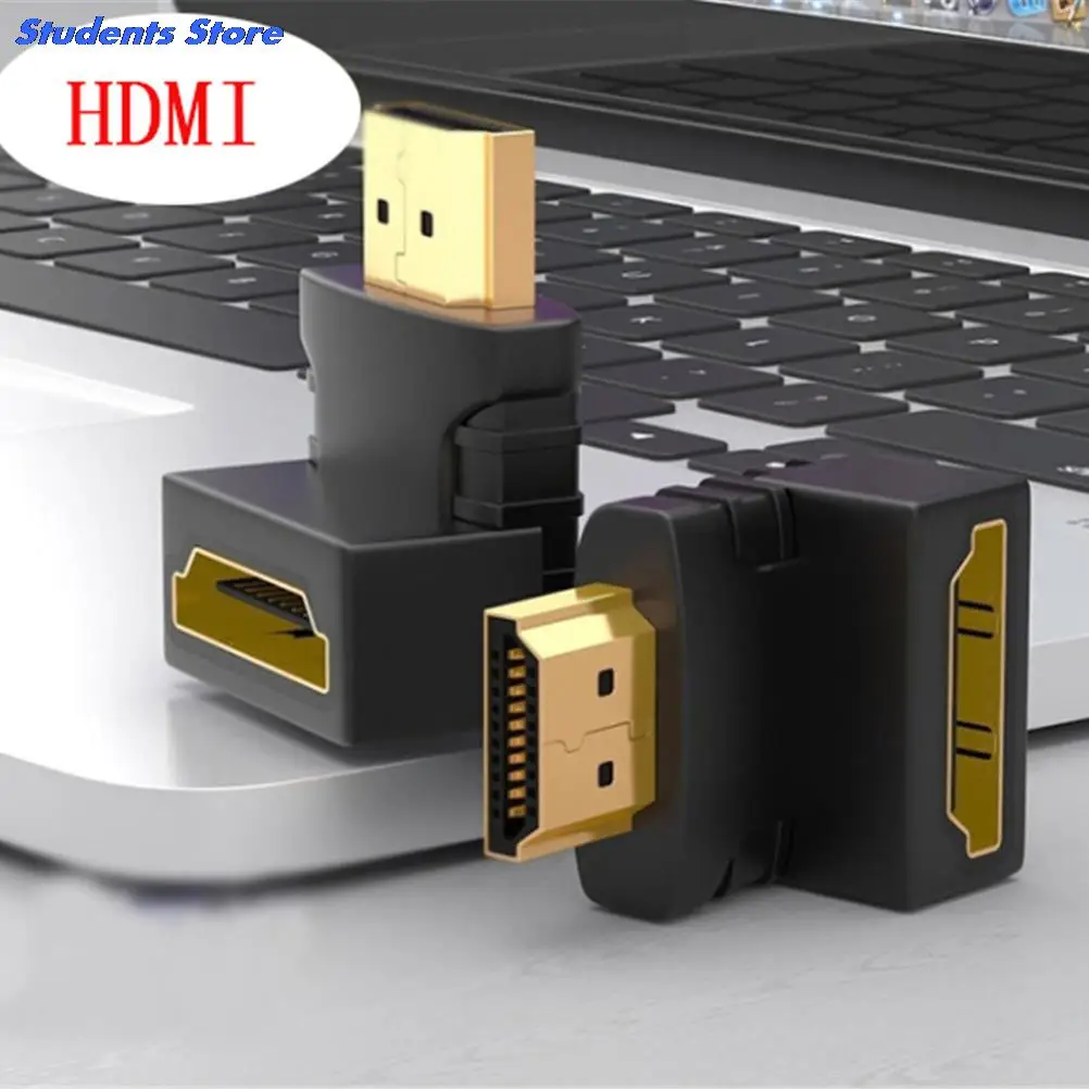 HDMI Cable Adapter Converters 90 Degree Angle Female to Male for HDTV Adaptor Converter Extender | Электроника