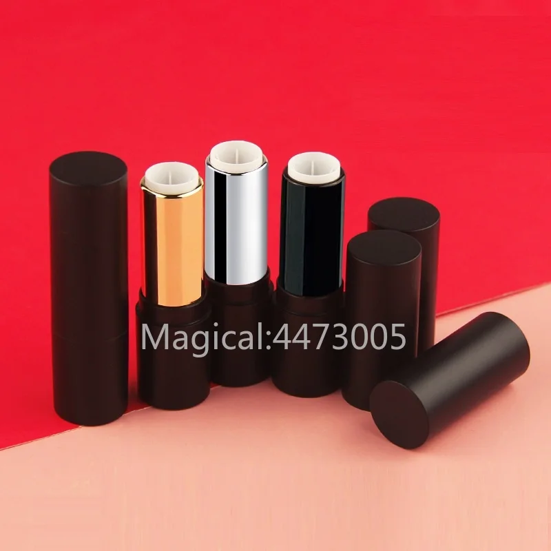 10/30/50pcs Black Silver Gold Round 12.1mm Empty Lipstick Tube Lip Balm Container Lipstick Shell Packaging Cosmetics Refillable
10/30/50pcs Black Silver Gold Round 12.1mm Empty Lipstick Tube Lip Balm Container Lipstick Shell Packaging Cosmetics Refillable