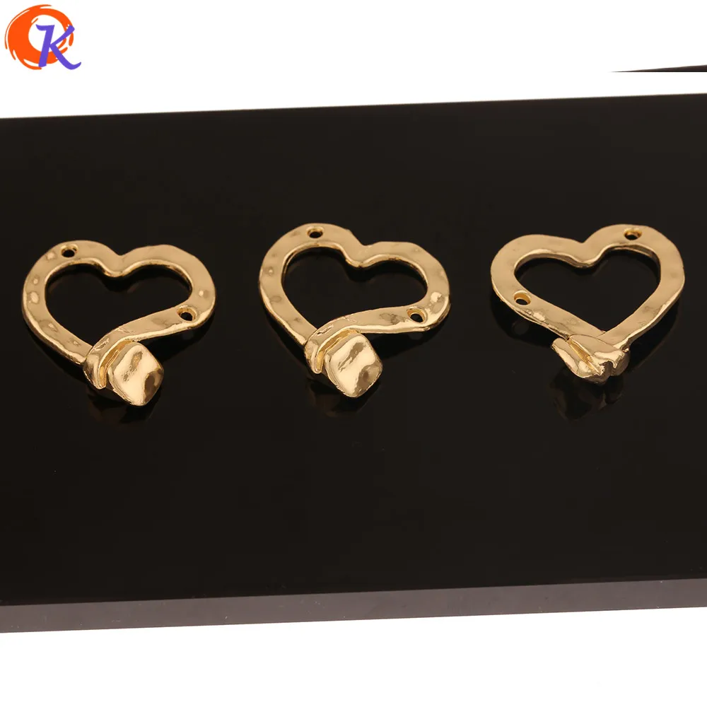 Cordial Design 50Pcs 26*30MM Jewelry Accessories/DIY Making/Earring Connectors/Heart Shape/Hand Made/Earring Findings/Charms
Cordial Design 50Pcs 26*30MM Jewelry Accessories/DIY Making/Earring Connectors/Heart Shape/Hand Made/Earring Findings/Charms