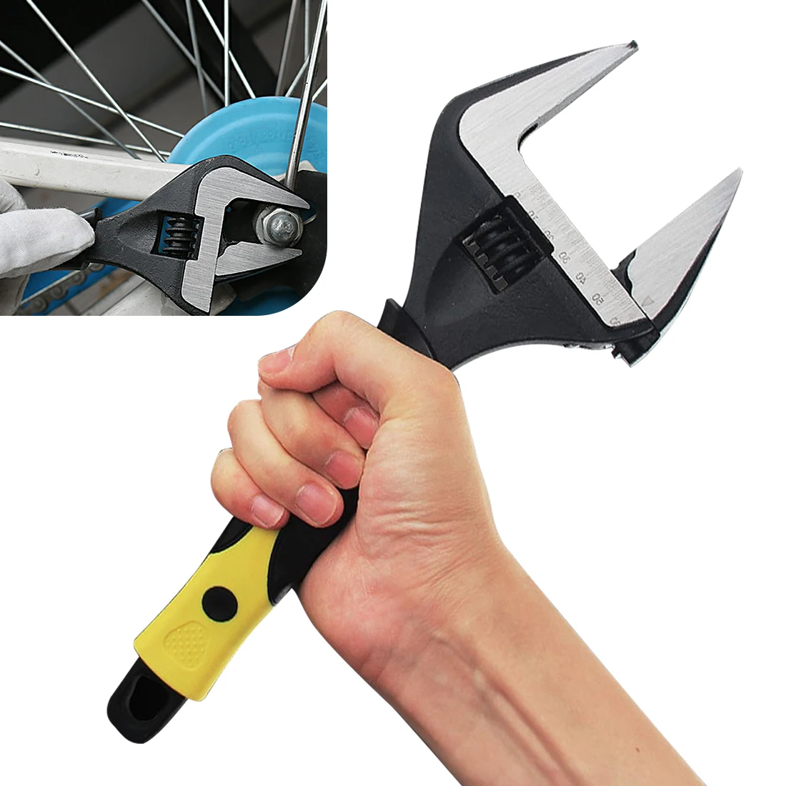 Гаечный ключ гаечный ключ Универсальный Профессиональный регулируемый гаечный ключ 6 дюймов 8 дюймов 10 дюймов 12 дюймов Большой открывающий...
Гаечный ключ гаечный ключ Универсальный Профессиональный регулируемый гаечный ключ 6 дюймов 8 дюймов 10 дюймов 12 дюймов Большой открывающий...